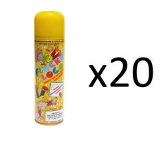 Kit 20 Espuma De Carnaval Espuminha Para Festas 300ml