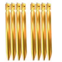 KIT 20 Estaca Metal GRANDE Dourada 30CM (MOD101332)