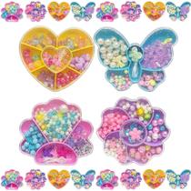 Kit 20 Estojo Miçangas Biju Lembrança Festa Sacola Surpresa Kit 20 Estojo Miçangas Biju Lembrança Festa Sacola Surpresa