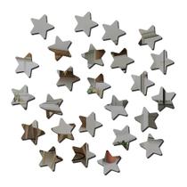 Kit 20 Estrelas Decorativas em Acrílico Espelhado Kit 20 Estrelas Decorativas em Acrílico Espelhado