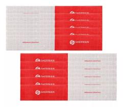 Kit 20 Faixa Refletiva Lateral - Sherman (Original)