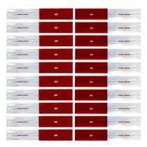 Kit 20 Faixas Refletivas Lateral Grau Diamante Original 3M