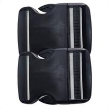 Kit 20 Fechos Engate Rápido 50mm P/ Mochilas E Bolsas