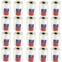 Kit 20 Fio Encala Torcido Branco Rolo 200gr Várias Bitolas Para Pesca Profissional Rede Tralha Tarrafa