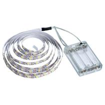 Kit 20 Fios Fita Led Luz Branca 120 Lâmpadas Led 2m à Pilha Kit 20 Fios Fita Led Luz Branca 120 Lâmpadas Led 2m à Pilha