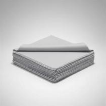 Kit 20 Flanelas Poliéster 12,5 X 12,5cm Limpezas Relógio Óculos - VISãoTICA