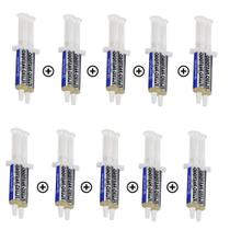 Kit 20 Fluxo de Solda Pastoso Implastec Rma-223 Reflow Reballing 10G Seringa Kit 20 Fluxo de Solda Pastoso Implastec Rma-223 Reflow Reballing 10G Seringa