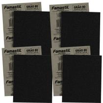 Kit 20 Folhas de lixa D'água - F51.01 - Famastil