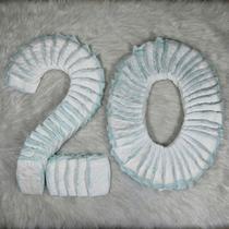 Kit 20 Fraldas Descartáveis Boneca Bebê Mamãe Reborn Kit 20 Fraldas Descartáveis Boneca Bebê Mamãe Reborn