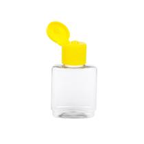 Kit 20 Frascos Pet 35ml Quadrado com Tampa Flip Top para Álcool em Gel e Cremes - Kit 20 Frascos Pet 35ml Quadrado com Tampa Flip Top para Álcool em Gel e Cremes -