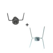 Kit 20 Gancho Duplo + 8 Gancho Simples Espeto Frangueira