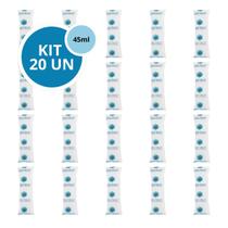 Kit 20 Gelo Gel Bolsa Artificial Reutilizável Flexível Compressa 45g