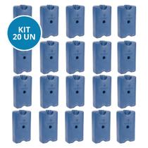 Kit 20 Gelo Placa Gel Artificial Reutilizável Rígido 200ml