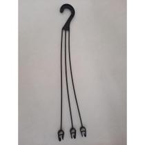 Kit 20 Hastes Alças Preto Pendurador Para Vasos E Cuias Plantas 43cm Kit 20 Hastes Alças Preto Pendurador Para Vasos E Cuias Plantas 43cm