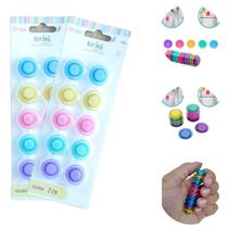 Kit 20 Imã Coloridos Prendedor Para Mural Geladeira Fotos Kit 20 Imã Coloridos Prendedor Para Mural Geladeira Fotos