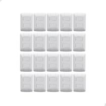Kit 20 Interruptor Duplo Paralelo 4X2 Embutir Aria Tramontina