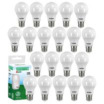 Kit 20 Lâmpada Led 12w Bulbo 6500k Branco Frio 110/220V Kit 20 Lâmpada Led 12w Bulbo 6500k Branco Frio 110/220V