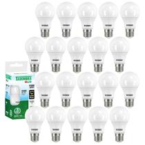 Kit 20 Lâmpada Led 15w Bulbo 6500k Branco Frio 110/220V