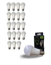 Kit 20 Lâmpada Led Bulbo 12w Frio 6500K