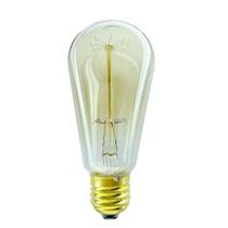 Kit 20 lâmpadas de filamento de carbono vintage retrô 40w