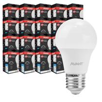 KIT 20 Lâmpadas de LED Luz Alta Potência Branca 6500k Casa 9W Bivolt Modelo Pera AVANT