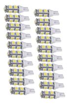 Kit 20 Lâmpadas Kx3 Pingão 9 Leds