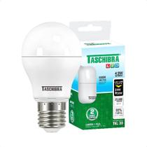 Kit 20 Lâmpadas Led Bolinha Tkl 4,9w Taschibra E27 Bivolt 6500k Frio