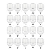 Kit 20 Lâmpadas Led Branca 20W Bulbo T80 Fortled