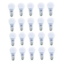 Kit 20 Lampadas Led Bulbo A60 9,5W 6500K Branco Frio 806 Lumens E27 Bivolt OZLI G10635-C Kit 20 Lampadas Led Bulbo A60 9,5W 6500K Branco Frio 806 Lumens E27 Bivolt OZLI G10635-C
