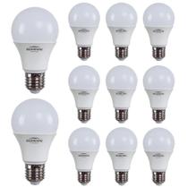 Kit 20 Lâmpadas Led Bulbo A60 9w E27 Bivolt 4000k Neutro