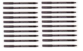 Kit 20 Lápis Super Preto Prova D'água 1,4gr - Ramona Make Up