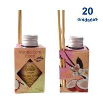 Kit 20 Lembrancinha Casamento Lembrança Festa Enfeite Mesa Difusor Vareta Ambiente 100ml - Envio Já