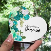 Kit 20 Lembrancinhas MDF De Agradecimento Casamento Aniversário