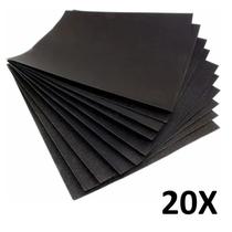 Kit 20 Lixas D'água Grão 320 23cm X 28cm