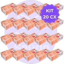 Kit 20 Luvas de Vinil Descartável P sem Pó - Descarpack Kit 20 Luvas de Vinil Descartável P sem Pó - Descarpack