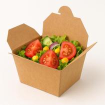 Kit 20 Maleta Embalagem Multiuso Delivery Pote Kraft Fast Food Delivery Ifood