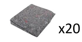 Kit 20 Manta Cobertor Popular Lavável p/ pet doação mudança