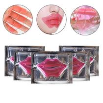 Kit 20 Máscara Labial Hidrogel Colágeno Adesivo Hidratante