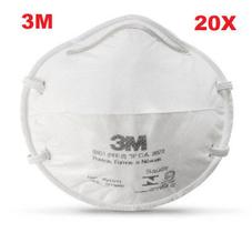 Kit 20 Máscaras Respirador 3M PFF2 Concha 8801 CA2072
