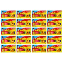Kit 20 Massinha De Modelar 12 Cores Magix 180g Multicolor