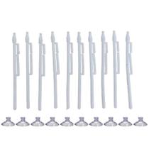 Kit 20 Mini Haste Suporte Branco P/Bandeira Brasil C/Ventosa Kit 20 Mini Haste Suporte Branco P/Bandeira Brasil C/Ventosa