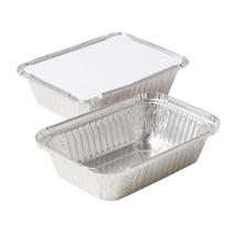 kit 20 mini Quentinha alumínio Marmitex com tampa T90- 220gr