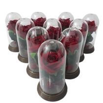 Kit 20 Mini Rosas A Bela E A Fera O Pequeno Príncipe Veludo - Amor Lindo Boutique