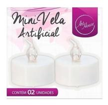 Kit 20 Mini Vela Artificial Luz Led Decoração