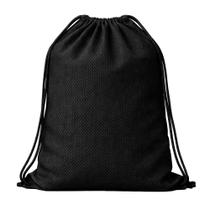 Kit 20 Mochilas Multiuso Pretas em Tecido 30x30cm para Trabalho Faculdade Academia Viagens e Organização do Dia a Dia Kit 20 Mochilas Multiuso Pretas em Tecido 30x30cm para Trabalho Faculdade Academia Viagens e Organização do Dia a Dia