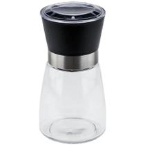 Kit 20 Moedores de Sal e Pimenta Vidro 170ml Moinho Cerâmica Tampa Plástica Preta Temperos Lyor Kit 20 Moedores de Sal e Pimenta Vidro 170ml Moinho Cerâmica Tampa Plástica Preta Temperos Lyor