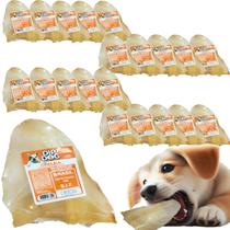 Kit 20 Mordedores Orelha Bovina Petisco P/ Cachorro Natural