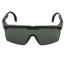 Kit 20 Óculos Segurança Proteção Cinza Fumê Jaguar Rj Polifer Ca34082