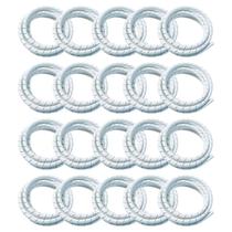 Kit 20 Organizador De Fios E Capos Flexivel Para Esconder Fio Tv 1m