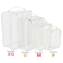 Kit 20 Organizadores 5p + 5m + 5g + 5xg Multiuso Preço Especial - Bubag!